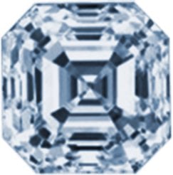 Ascher cut diamond from ashes